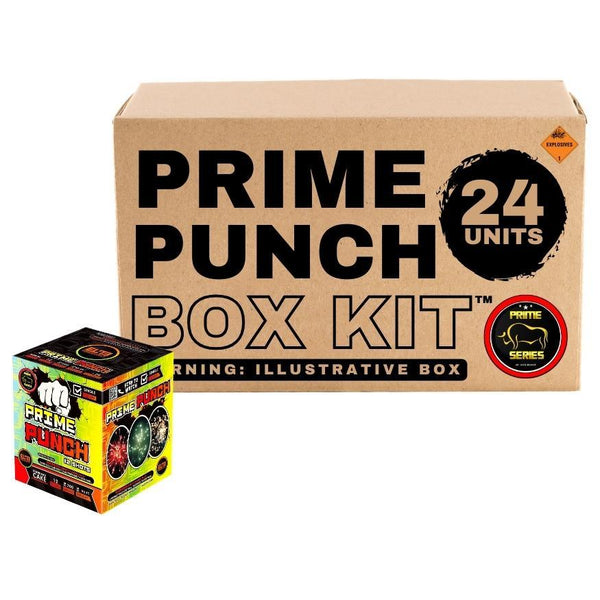 Prime Punch™ | 9 Shot Aerial Repeater by Prime Series® -Shop Online for Standard Cake at Elite Fireworks!