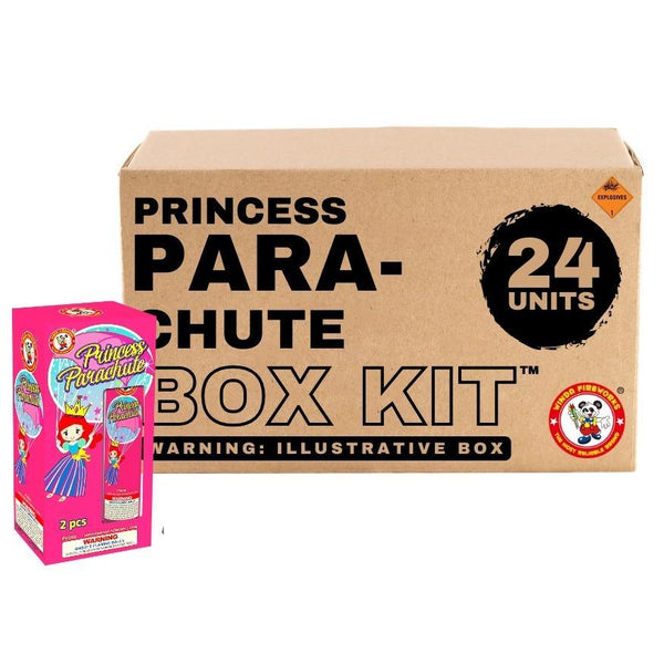 Princess Parachute | Single Shot Aerial Daytime Parachute by Winda Fireworks -Shop Online for X-tra Large Parachute™ at Elite Fireworks!