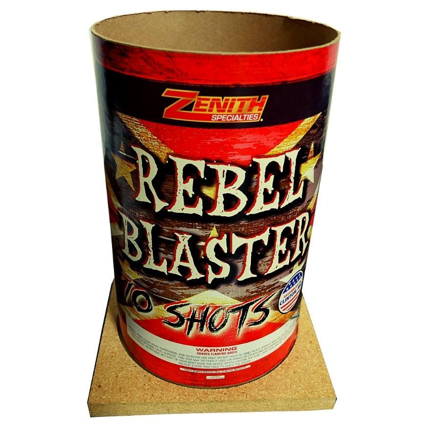 Rebel Blaster | 10 Break Pre-Loaded Shell by Zenith -Shop Online for X-tra Large Night Shell™ at Elite Fireworks!