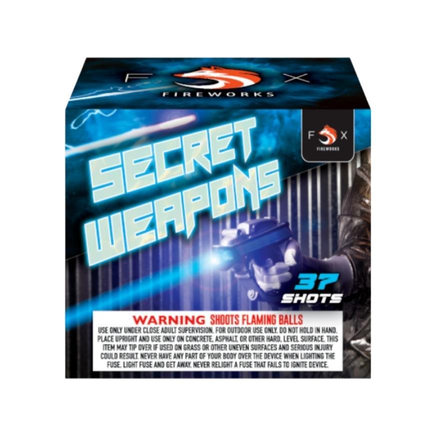 Secret Weapon | 37 Shot Aerial Repeater by Fox Fireworks -Shop Online for Standard Cake at Elite Fireworks!