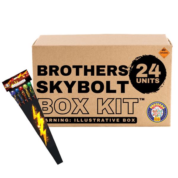 Skybolt | 26.8" Rocket Projectile by Brothers Pyrotechnics -Shop Online for X-tra Large Rocket™ at Elite Fireworks!