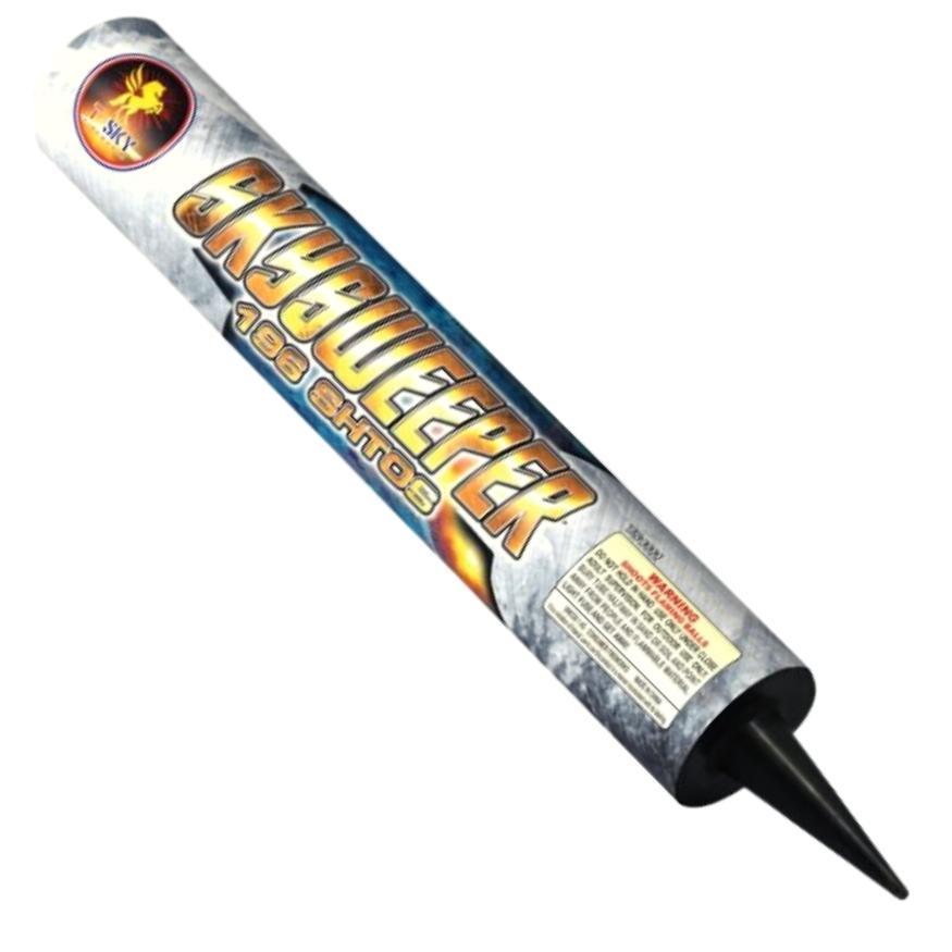 Skysweeper | 196 Shot Barrage Candle by T-Sky Fireworks -Shop Online for X-tra Large Candle™ at Elite Fireworks!
