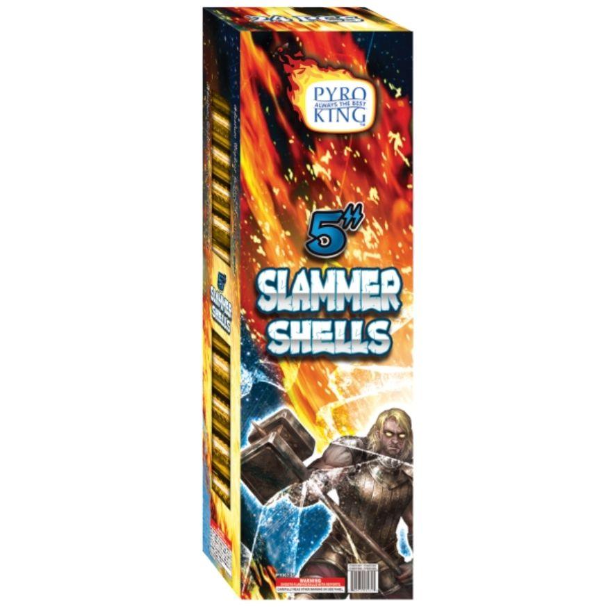 Slammer Shells | 24 Break Artillery Shell by Pyro King -Shop Online for X-tra Large Canister Kit™ at Elite Fireworks!