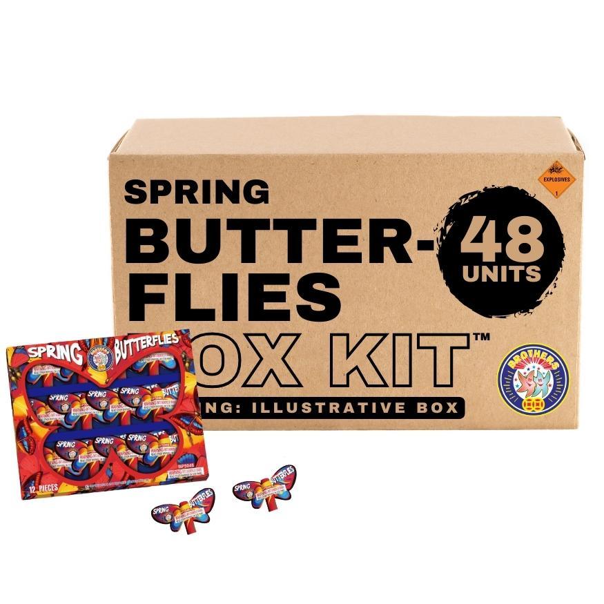 Spring Butterflies | Rapid Wing Aerial by Brothers Pyrotechnics -Shop Online for Standard Wing at Elite Fireworks!