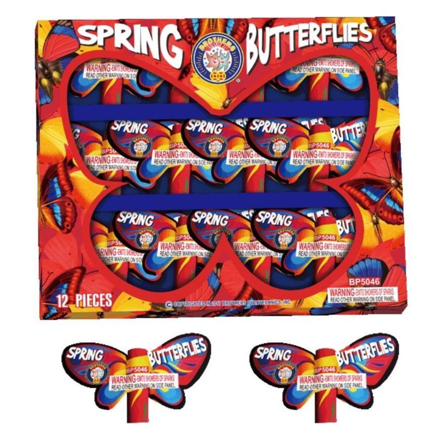 Spring Butterflies | Rapid Wing Aerial by Brothers Pyrotechnics -Shop Online for Standard Wing at Elite Fireworks!