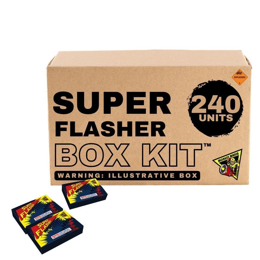 Super Flasher | Bright Strobing Light Ground Novelty by Monkey Mania -Shop Online for Standard Novelty at Elite Fireworks!