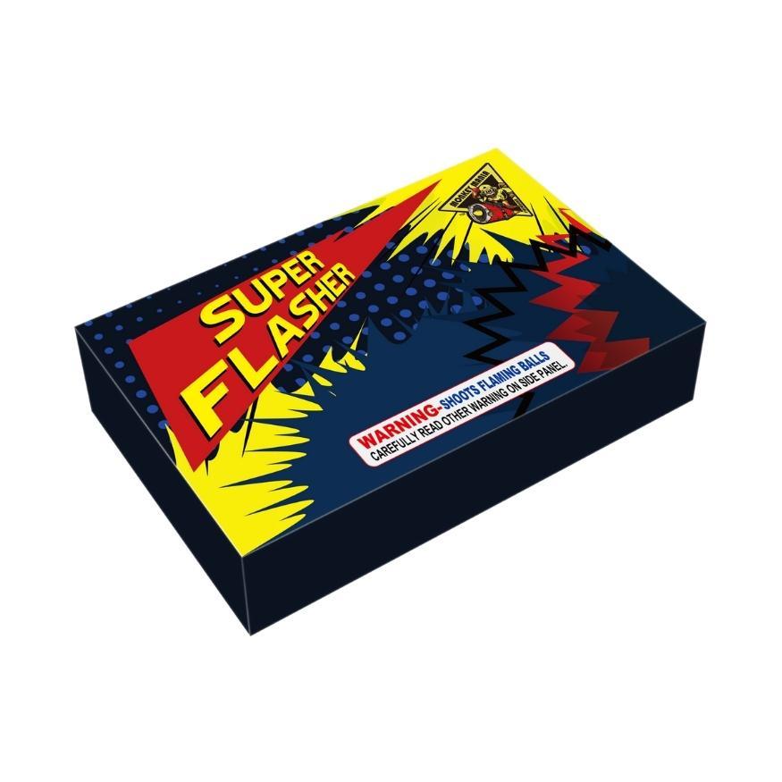 Super Flasher | Bright Strobing Light Ground Novelty by Monkey Mania -Shop Online for Standard Novelty at Elite Fireworks!