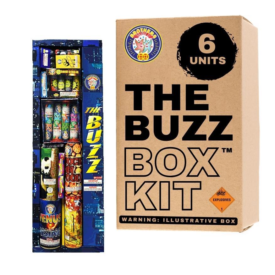 The Buzz | Safe & Sane Ground Variety Assortment by Brothers Pyrotechnics -Shop Online for Large Select Kit™ at Elite Fireworks!
