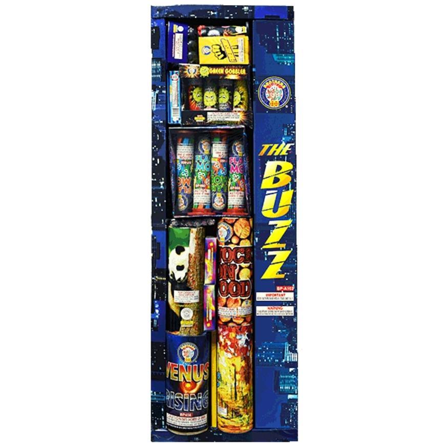 The Buzz | Safe & Sane Ground Variety Assortment by Brothers Pyrotechnics -Shop Online for Large Select Kit™ at Elite Fireworks!