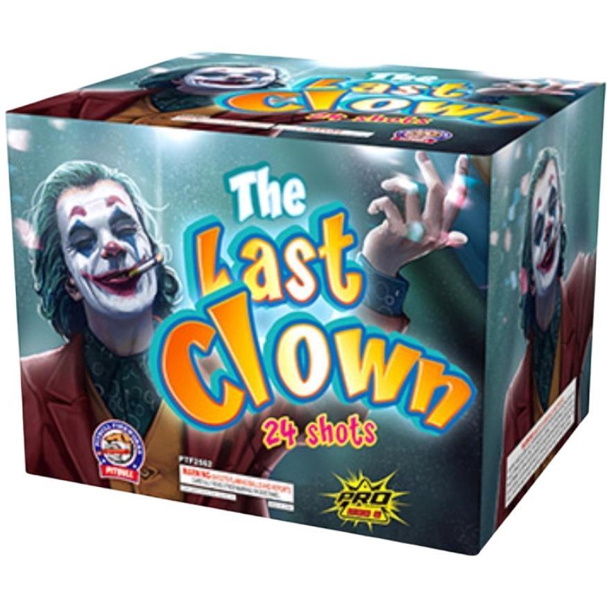 The Last Clown | 24 Shot Aerial Repeater by Pitbull Fireworks -Shop Online for X-tra Large Cake™ at Elite Fireworks!