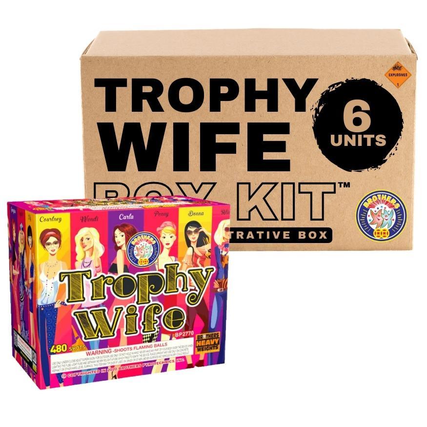 Trophy Wife | 480 Shot Aerial Repeater by Brothers Pyrotechnics -Shop Online for Zipper Cake at Elite Fireworks!