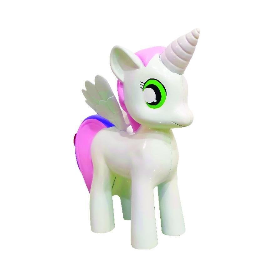 Unicorn | Toylike Plastic Unicorn Shape Ground Novelty by Fox Fireworks -Shop Online for Large Novelty at Elite Fireworks!
