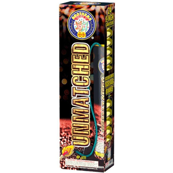 Unmatched | 24 Break Artillery Shell by Brothers Pyrotechnics -Shop Online for X-tra Large Canister Kit™ at Elite Fireworks!