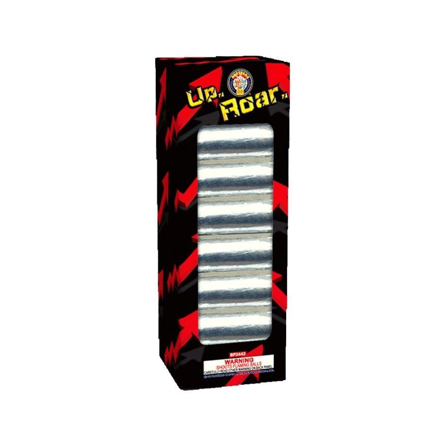 Up. Roar. | 6 Break Artillery Shell by Brothers Pyrotechnics -Shop Online for Large Canister Kit™ at Elite Fireworks!