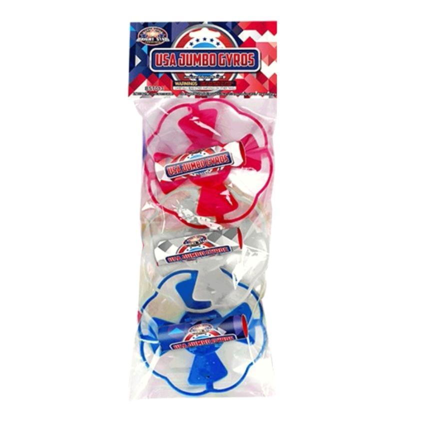 USA Jumbo Gyros | Rapid Wing Aerial by Bright Star Fireworks -Shop Online for Large Wing at Elite Fireworks!