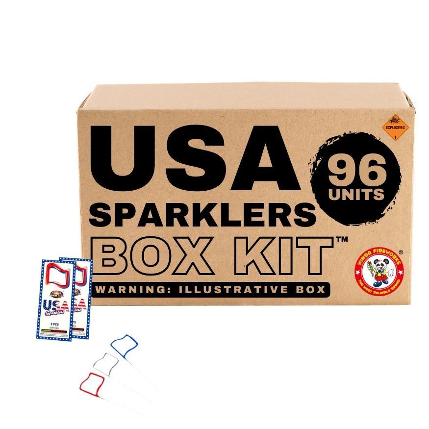 USA Sparklers | Special Shape Metal Handheld Sparkler by Bright Star Fireworks -Shop Online for Standard Sparkler at Elite Fireworks!