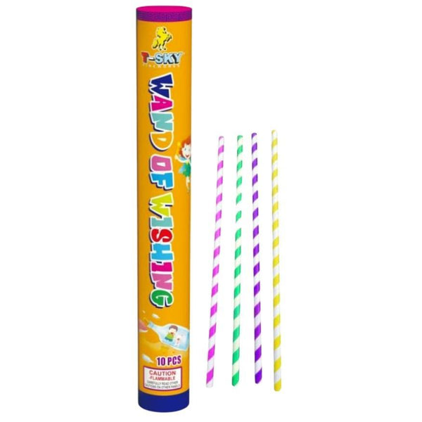 Wand of Wishing | Special Shape Handheld Glories by T-Sky Fireworks -Shop Online for Standard Sparkler at Elite Fireworks!