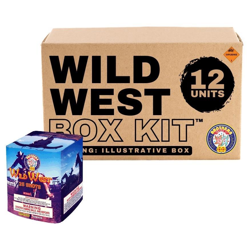 Wild West | 25 Shot Aerial Repeater by Brothers Pyrotechnics -Shop Online for Standard Cake at Elite Fireworks!