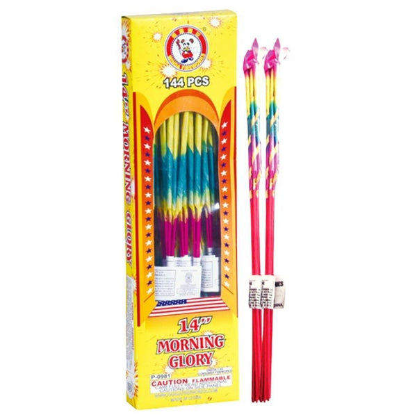 Winda Morning Glories | 14 Inch Gold Bamboo Handheld Sparkler by Winda Fireworks -Shop Online for Standard Glory at Elite Fireworks!