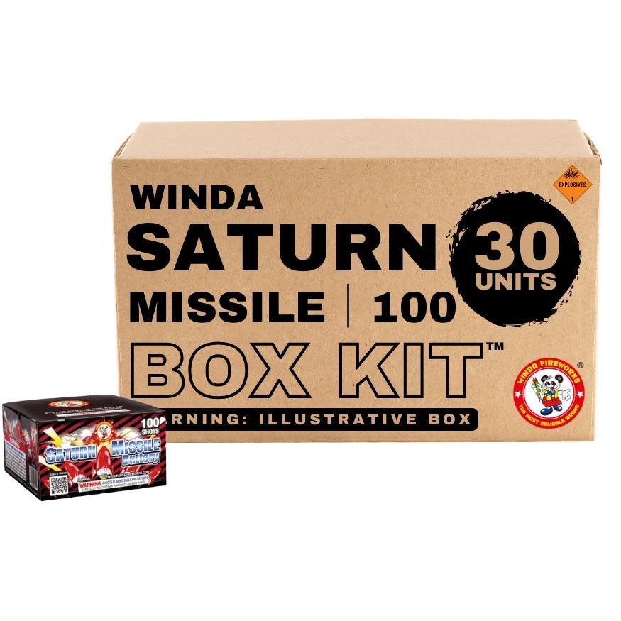 Winda Saturn Missile｜100 Shot Saturn Missile by Winda Fireworks -Shop Online for Standard Missile Base at Elite Fireworks!