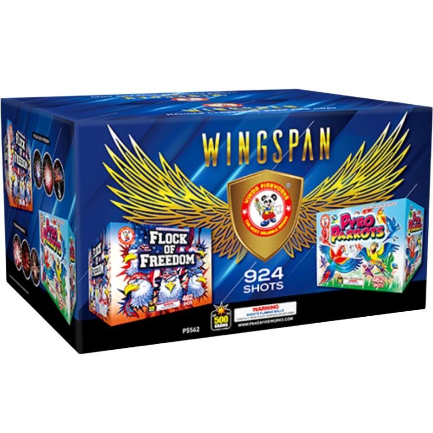 Wingspan | 1300 Shot Aerial Repeater Set by Winda Fireworks -Shop Online for Zipper Cake at Elite Fireworks!