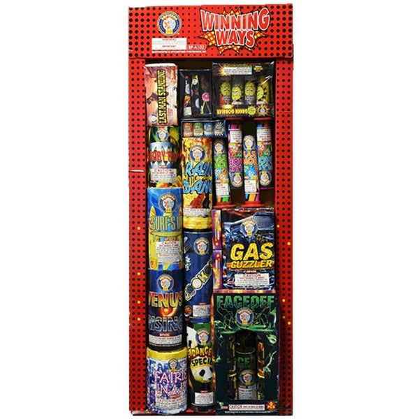 Winning Ways | Safe & Sane Ground Variety Assortment by Brothers Pyrotechnics -Shop Online for Large Select Kit™ at Elite Fireworks!