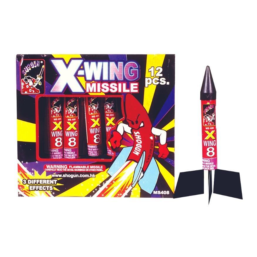 X-Wing Missile | 8" Rocket Projectile by Shogun Fireworks -Shop Online for Large Rocket at Elite Fireworks!