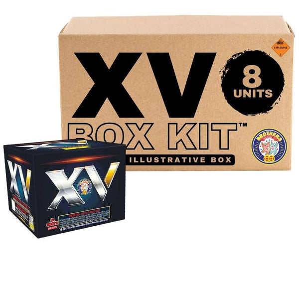 XV | 15 Shot Aerial Repeater by Brothers Pyrotechnics -Shop Online for Standard Cake at Elite Fireworks!